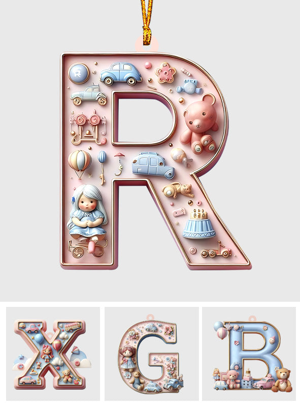 Merry Christmas - Personalized Kid Ornament