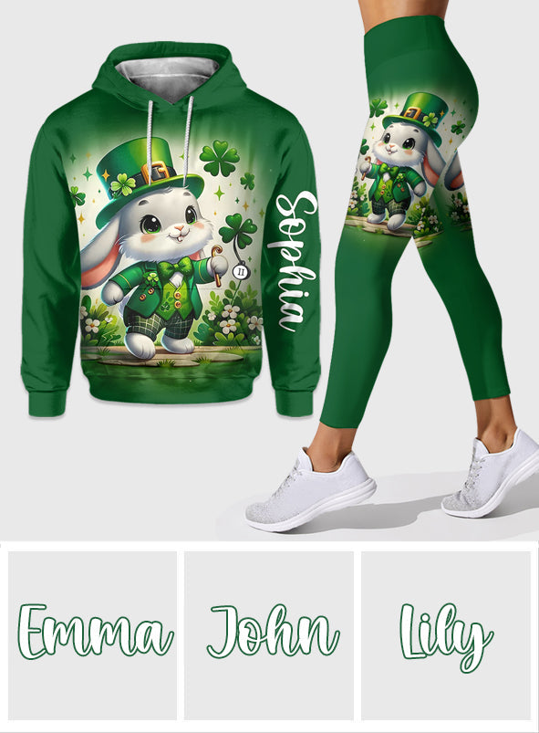 Happy St. Patrick's Day - Personalized Saint Patrick's Day Hoodie and Leggings
