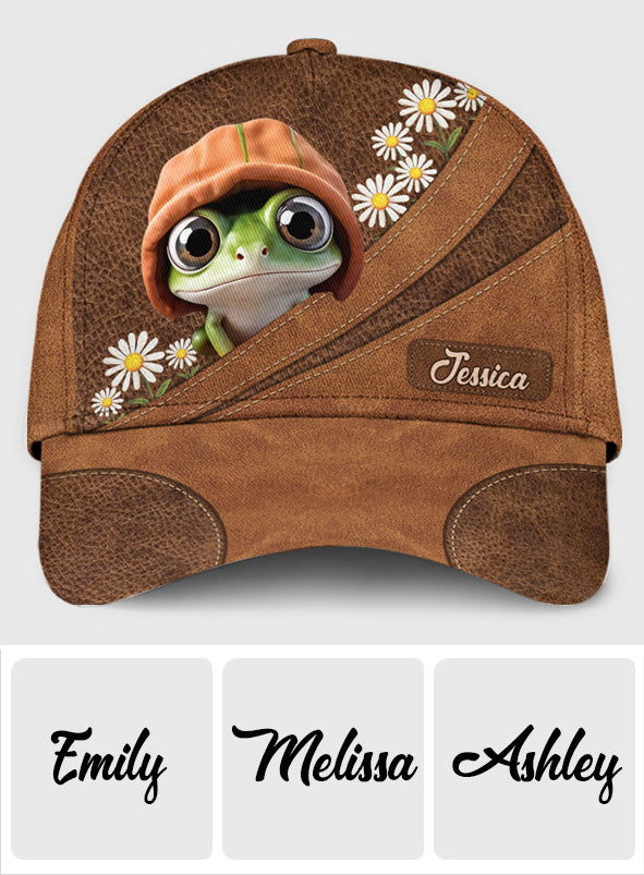 Adorable Frog - Personalized Frog Classic Cap