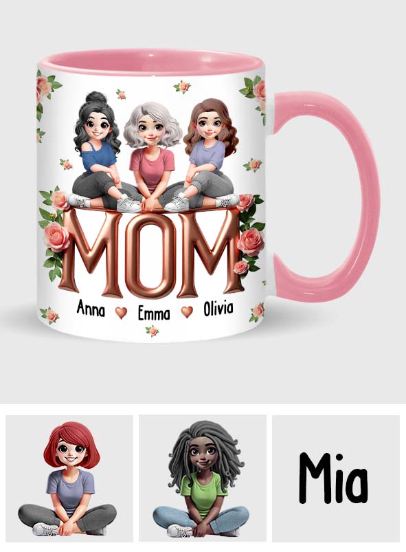 Meilleure maman du monde - Mug personnalisé « Maman »