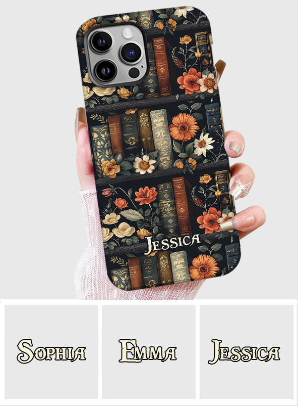 Oui, j'ai besoin de tous ces livres - Coque de téléphone personnalisée avec livre imprimé intégralement