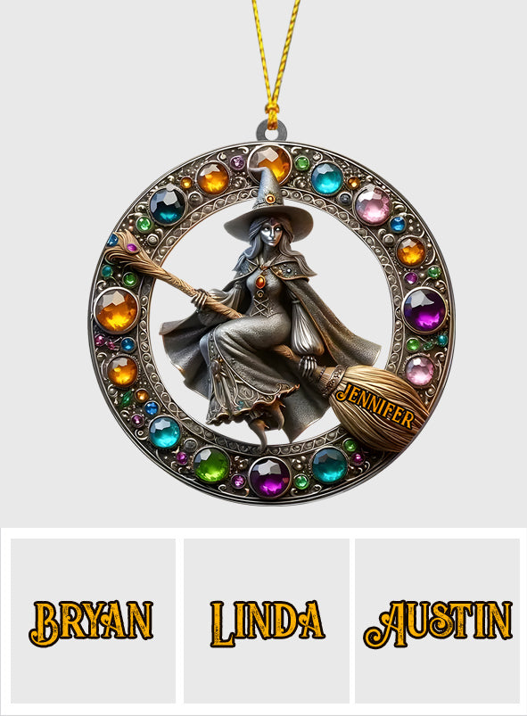 Beautiful Witch - Personalized Witch Ornament
