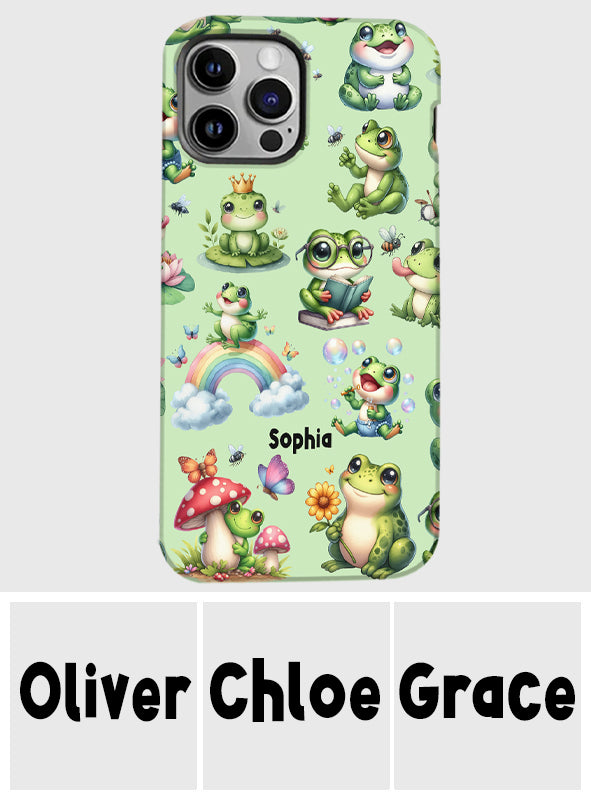Just A Girl Who Loves Frogs - Personalized Frog Full Print Phone Case