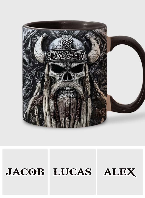 Mug personnalisé Viking Skull - Accent Viking