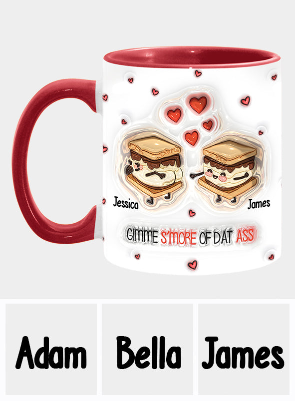 Gimme S'more Of That - Personalized Couple Accent Mug