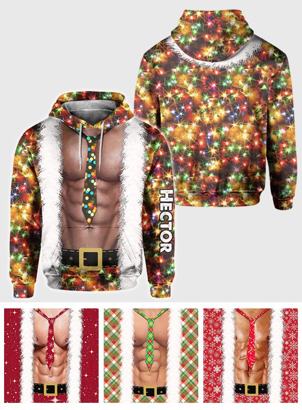 Bébé Père Noël arrive - T-shirt personnalisé pour couple