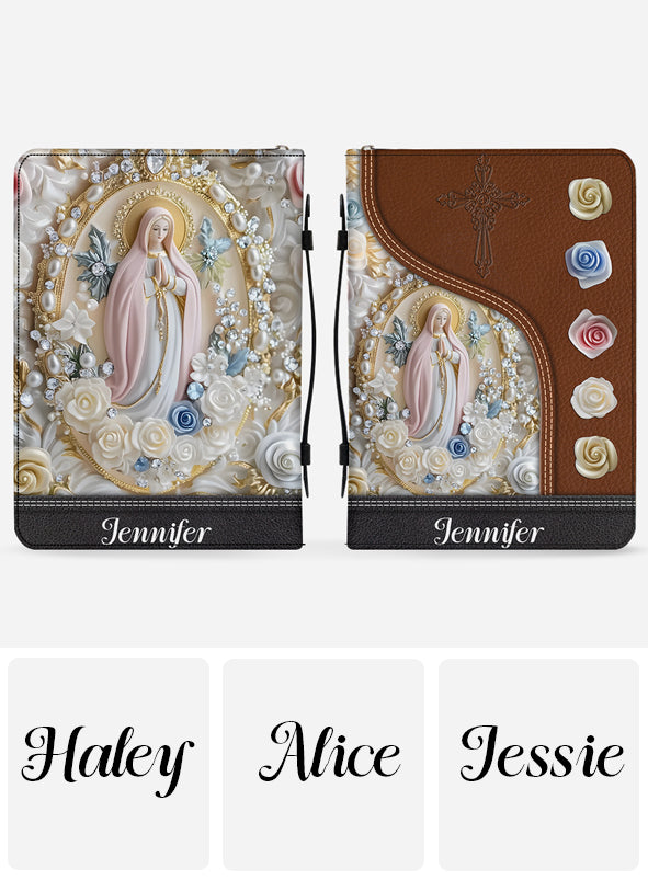 Believer - Étui à Bible en cuir chrétien personnalisé