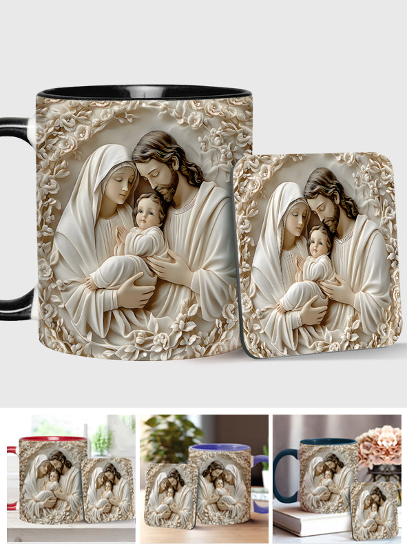 Mug chrétien personnalisé La Sainte Famille