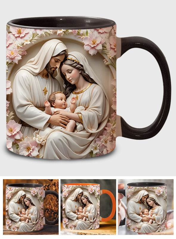Mug chrétien personnalisé La Sainte Famille