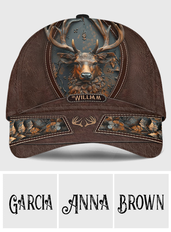Stunning Deer - Personalized Hunting Classic Cap