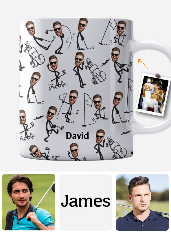 Funny Gift For Golf Dad, Husband, Uncle... - Personalized Golf Mug