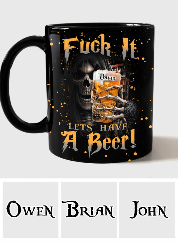 Let's Have A Beer - Personalized Beer Mug