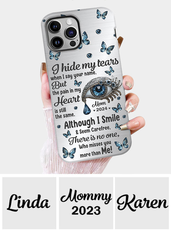 Mes larmes - Coque de téléphone personnalisée en hommage à mes larmes