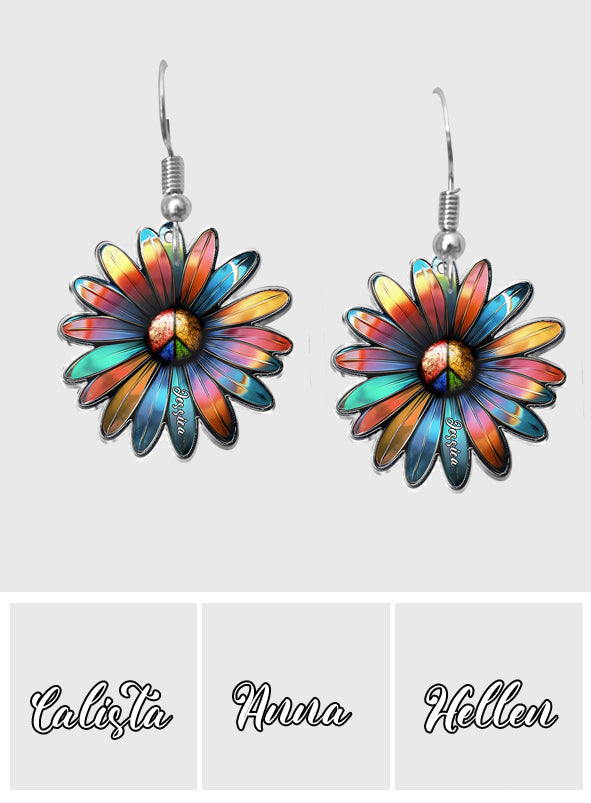 Hippie Soul - Boucles d'oreilles hippies personnalisées