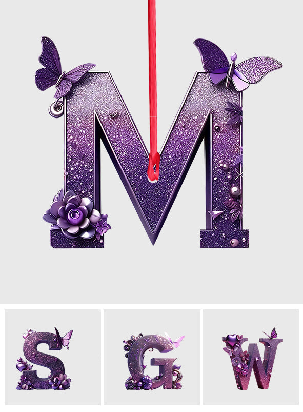 Love Butterflies - Personalized Butterfly Ornament