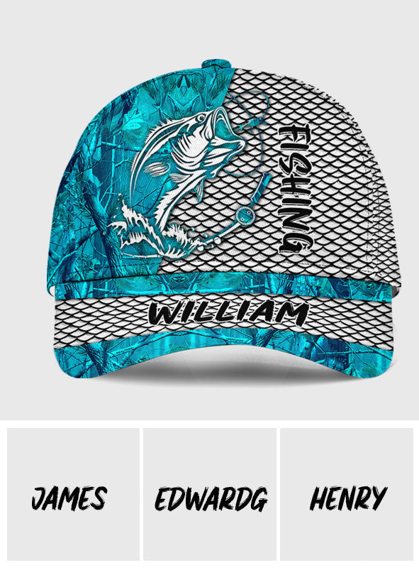 Passionné de pêche ? Casquette de pêche classique personnalisée