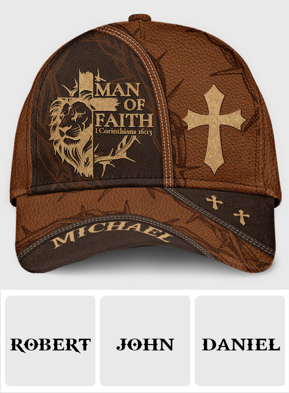 Homme de foi - Casquette chrétienne classique personnalisée