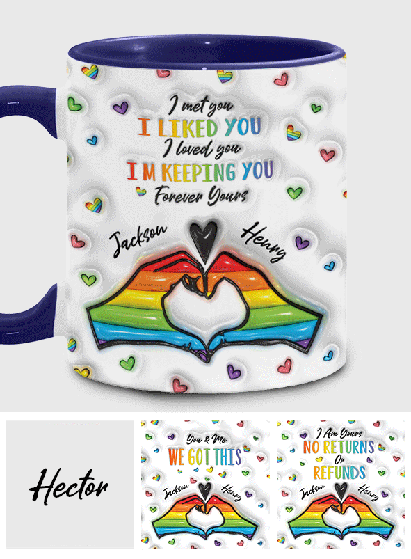 Je suis à toi - Mug personnalisé pour couple