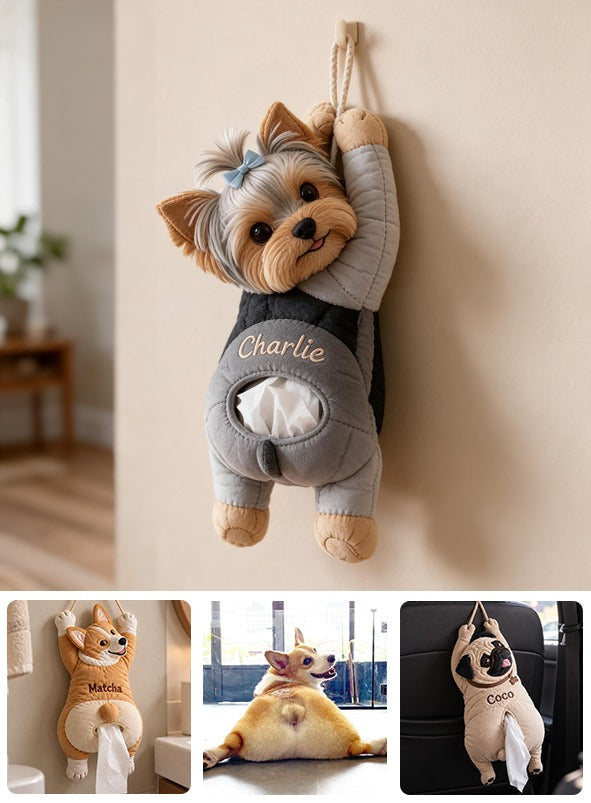 Personalized Yorkshire Terrier Pull-Out Organizer Pet Lover Home Storage