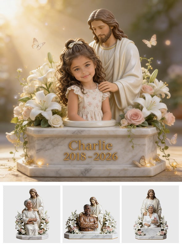Personalized Memorial Latina Little Girl Custom Shaped Acrylic Plaque
