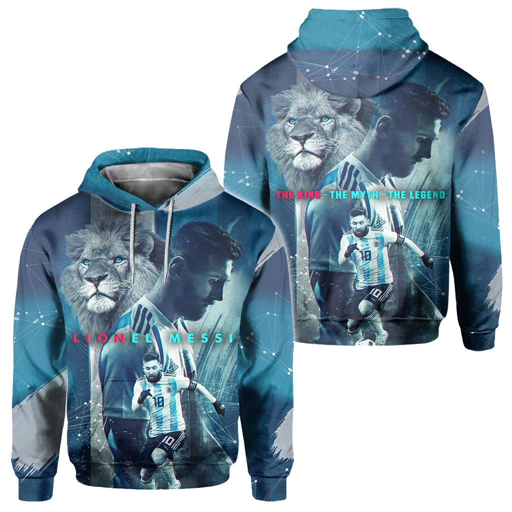 Le Roi, le Mythe, la Légende - T-shirt et sweat à capuche Football All Over