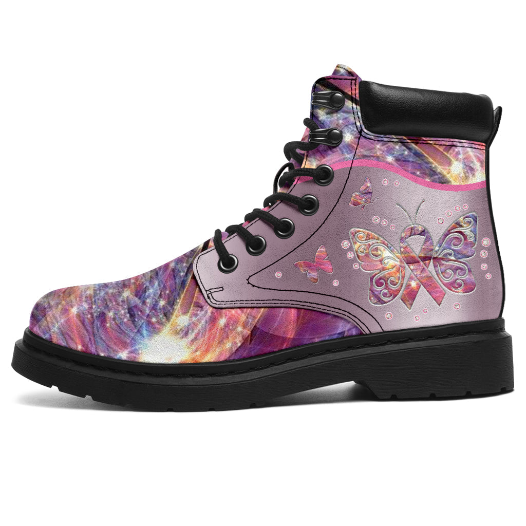 Sensibilisation au cancer du sein Bottes toutes saisons 0622