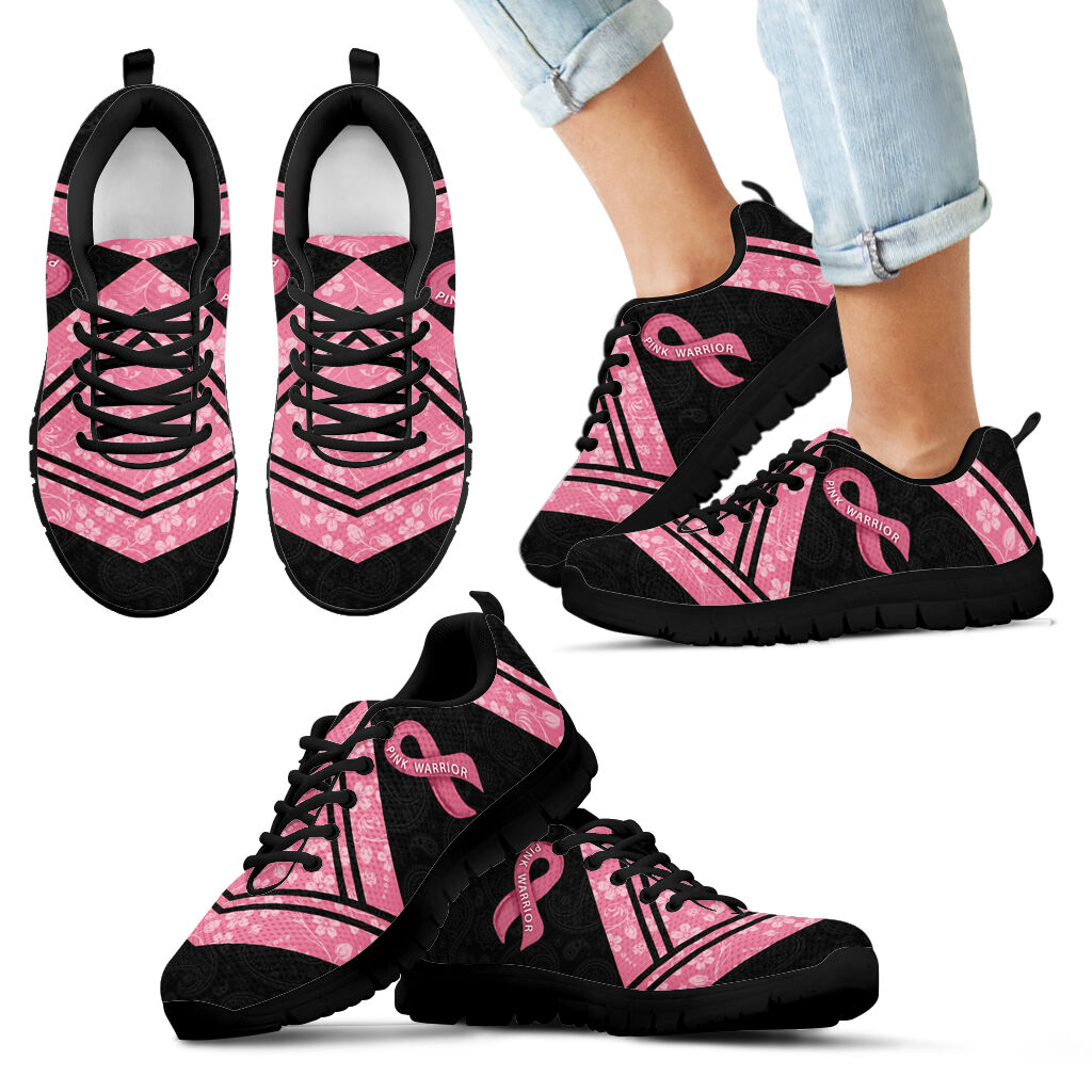 I'm A Fighter Breast Cancer Awareness Sneakers 0622