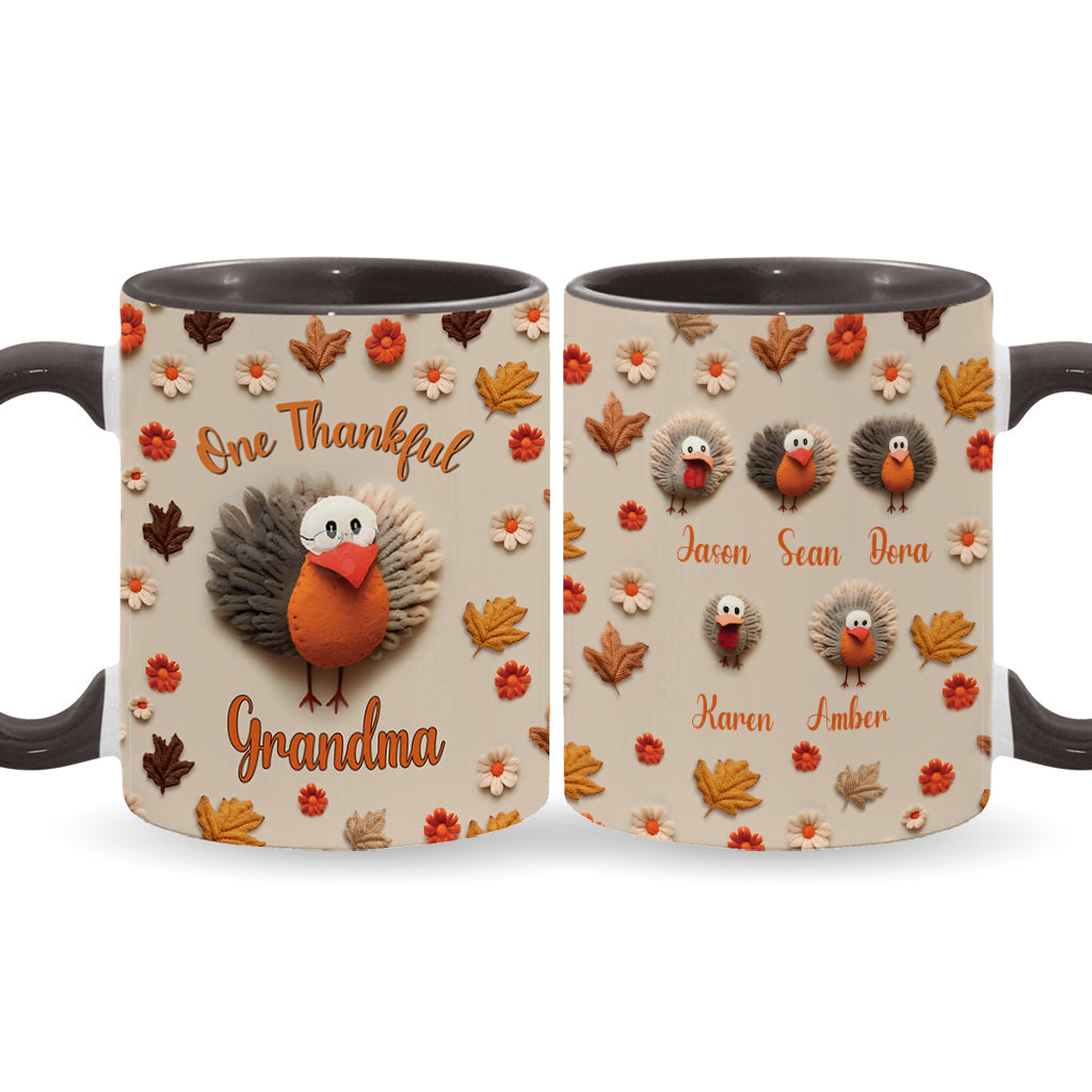 Une grand-mère reconnaissante - Cadeau pour grand-mère, maman - Mug personnalisé