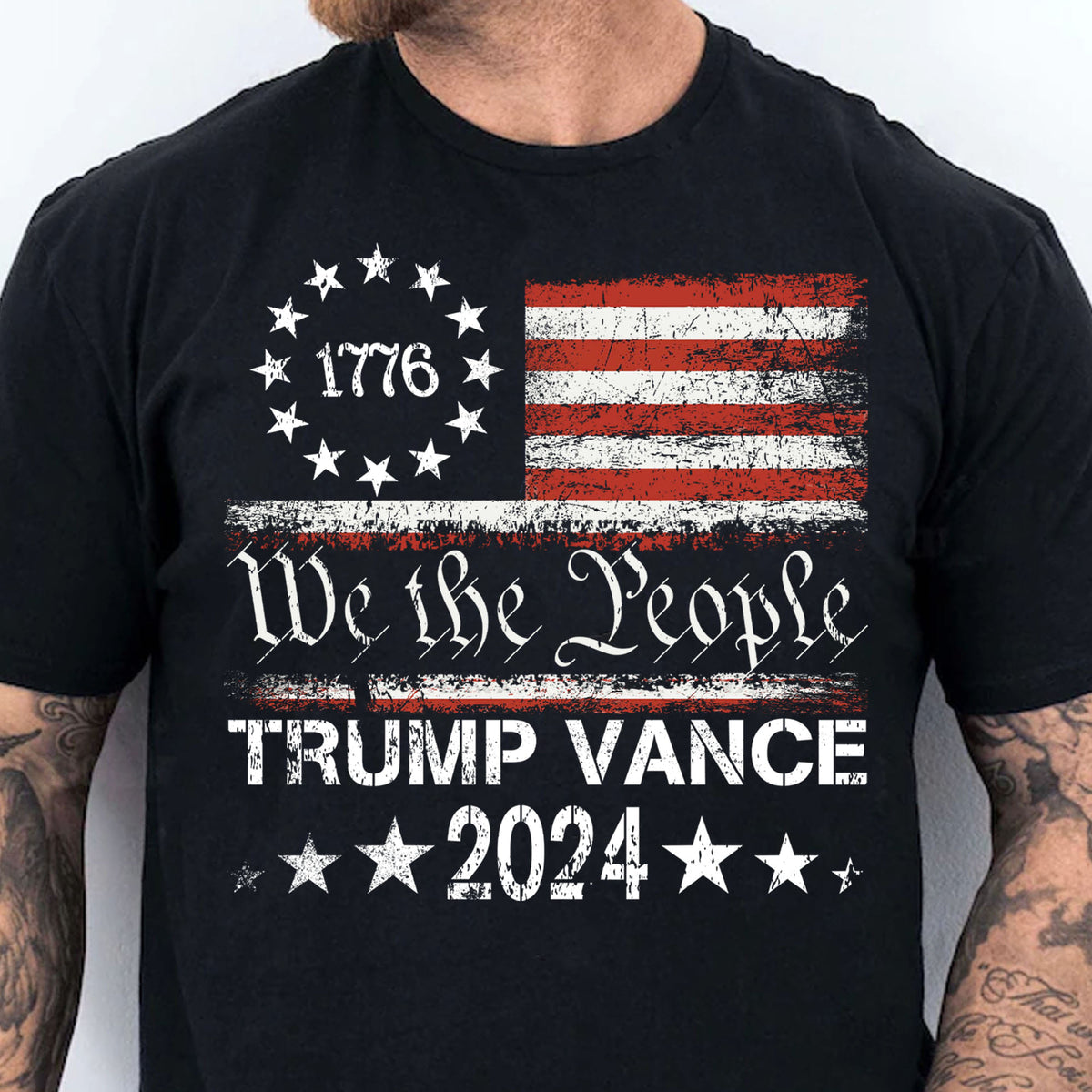 T-shirt et sweat à capuche « Nous le peuple Trump Vance » 0924