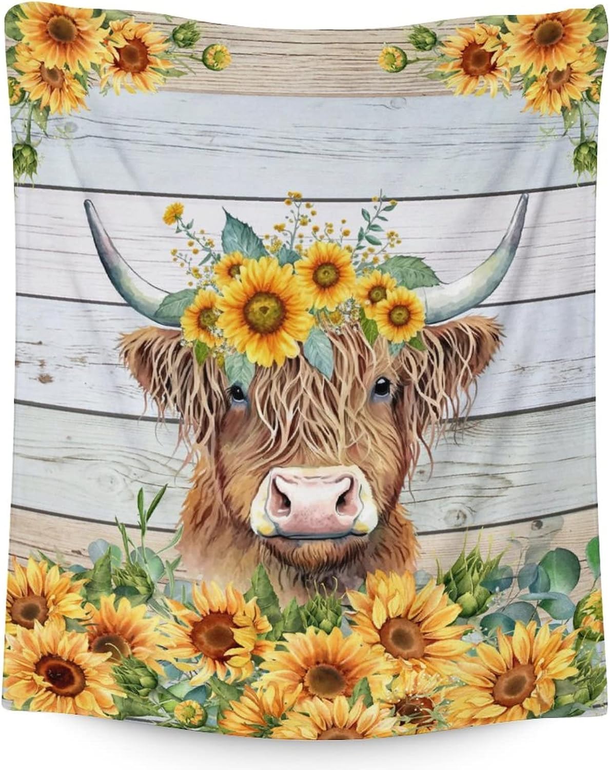 Highland Cow Lover Highland Cow Blanket 0624