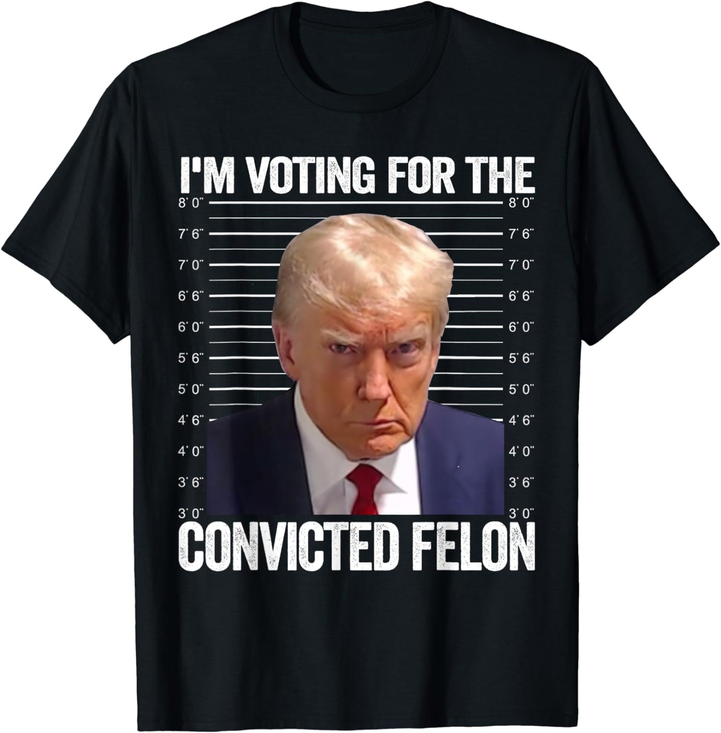 T-shirt et sweat à capuche humoristiques pro-Trump 2024 « Je vote pour le criminel condamné »