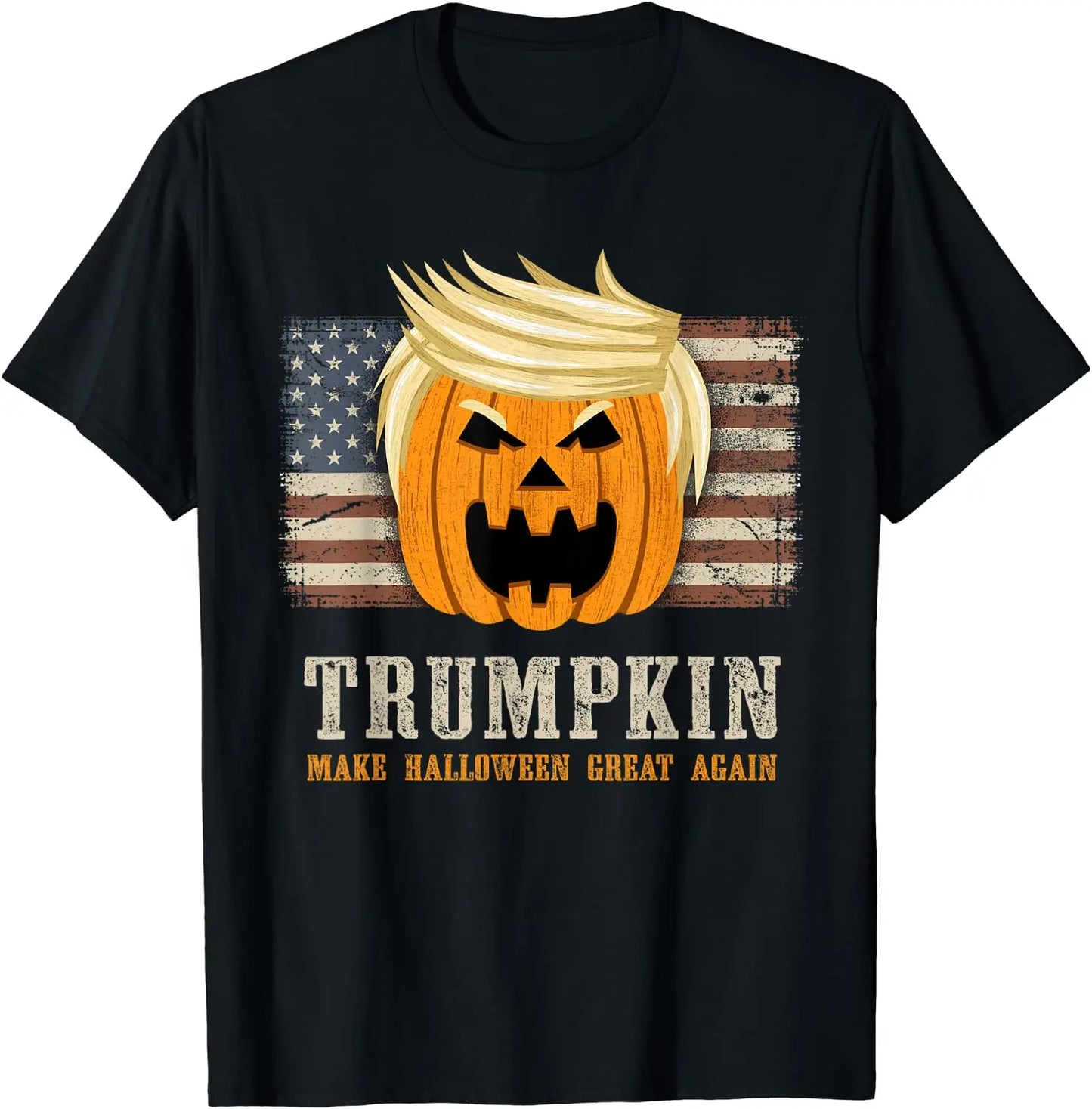 T-shirt et sweat à capuche humoristiques « En attendant Trump 2024 » (Trumpkin)