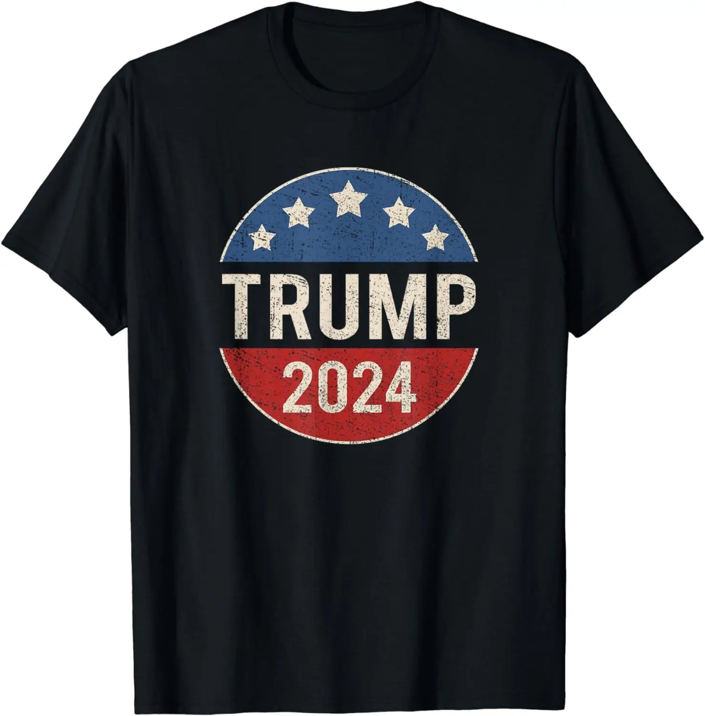 T-shirt et sweat à capuche humoristiques « En attendant Trump 2024 » imprimés.