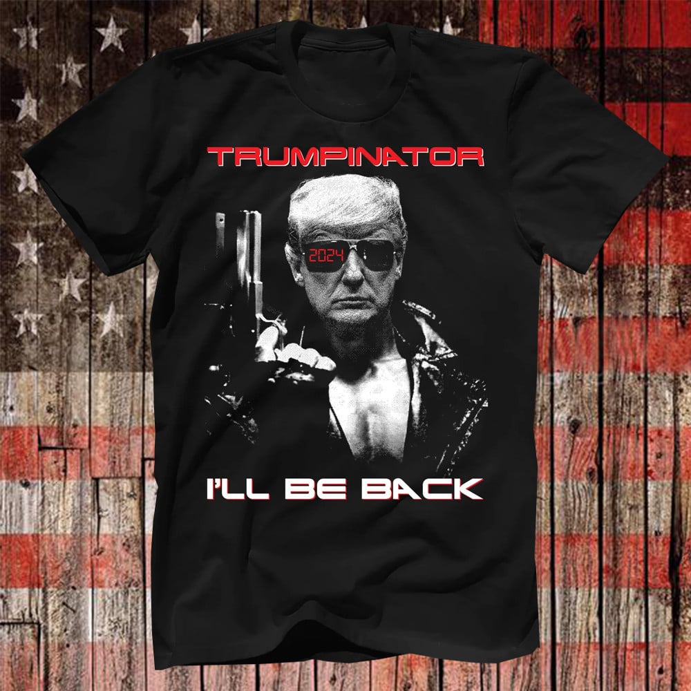 T-shirt et sweat à capuche « The Trumpinator I'll be Back » 0924