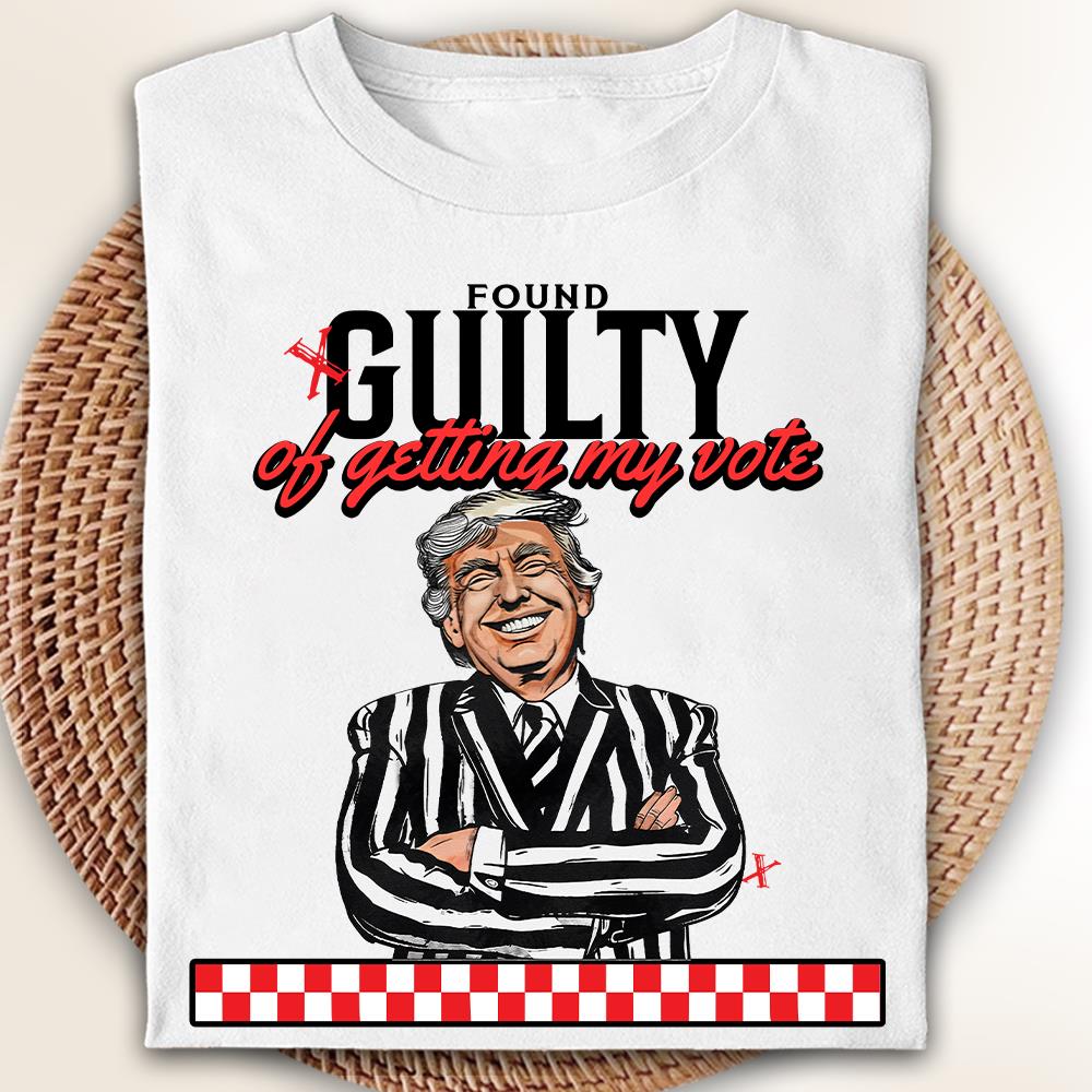 T-shirt « Trump a trouvé la confiance pour obtenir mon vote », T-shirts Trump 2024, T-shirt et sweat à capuche