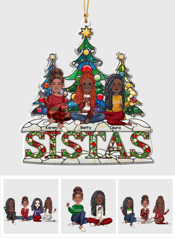 Sistas - Ornement personnalisé pour meilleure amie