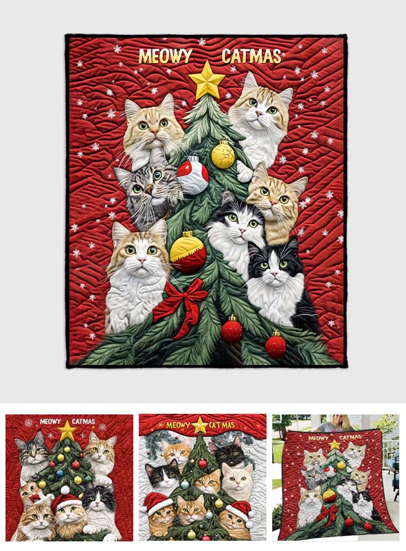 Mewoy Catmas - Couverture personnalisée pour chat