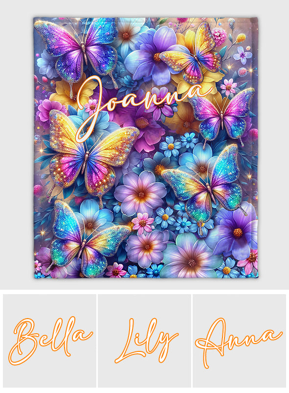 Magnifiques papillons - Couverture papillon personnalisée