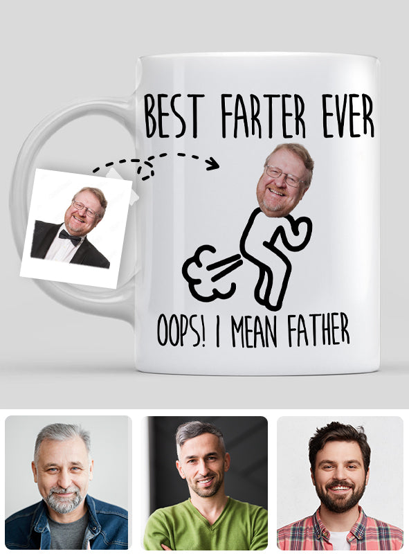 Meilleur péteur de tous les temps - Mug personnalisé pour papa