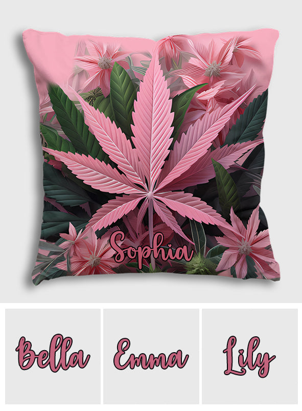 Free Your Mind - Personalized Weed Throw Pillow