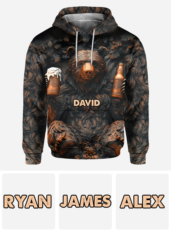 Je déteste les gens - T-shirt de camping personnalisé