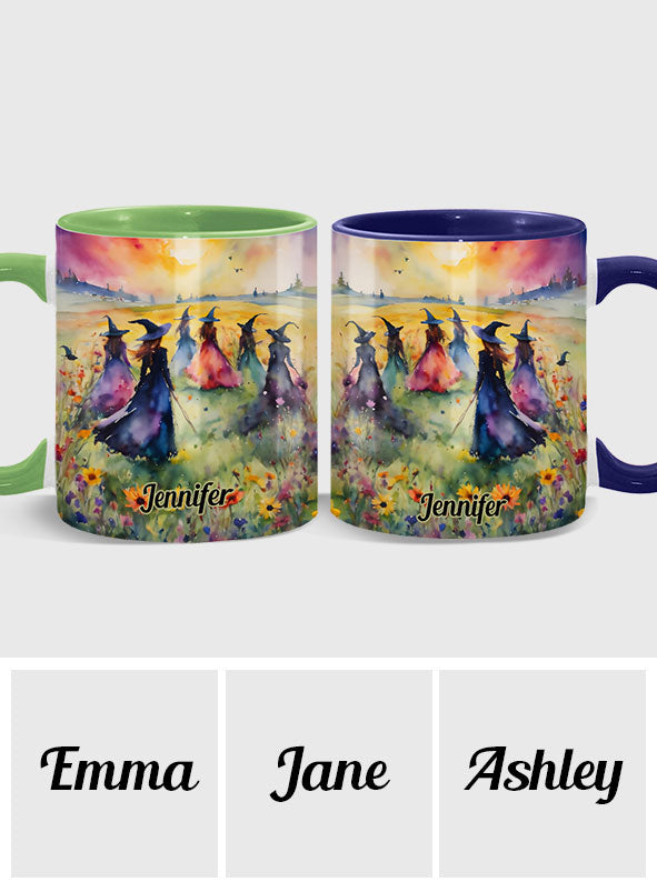 Mug personnalisé « Sorcières à l'aquarelle » - Collection de sorcières