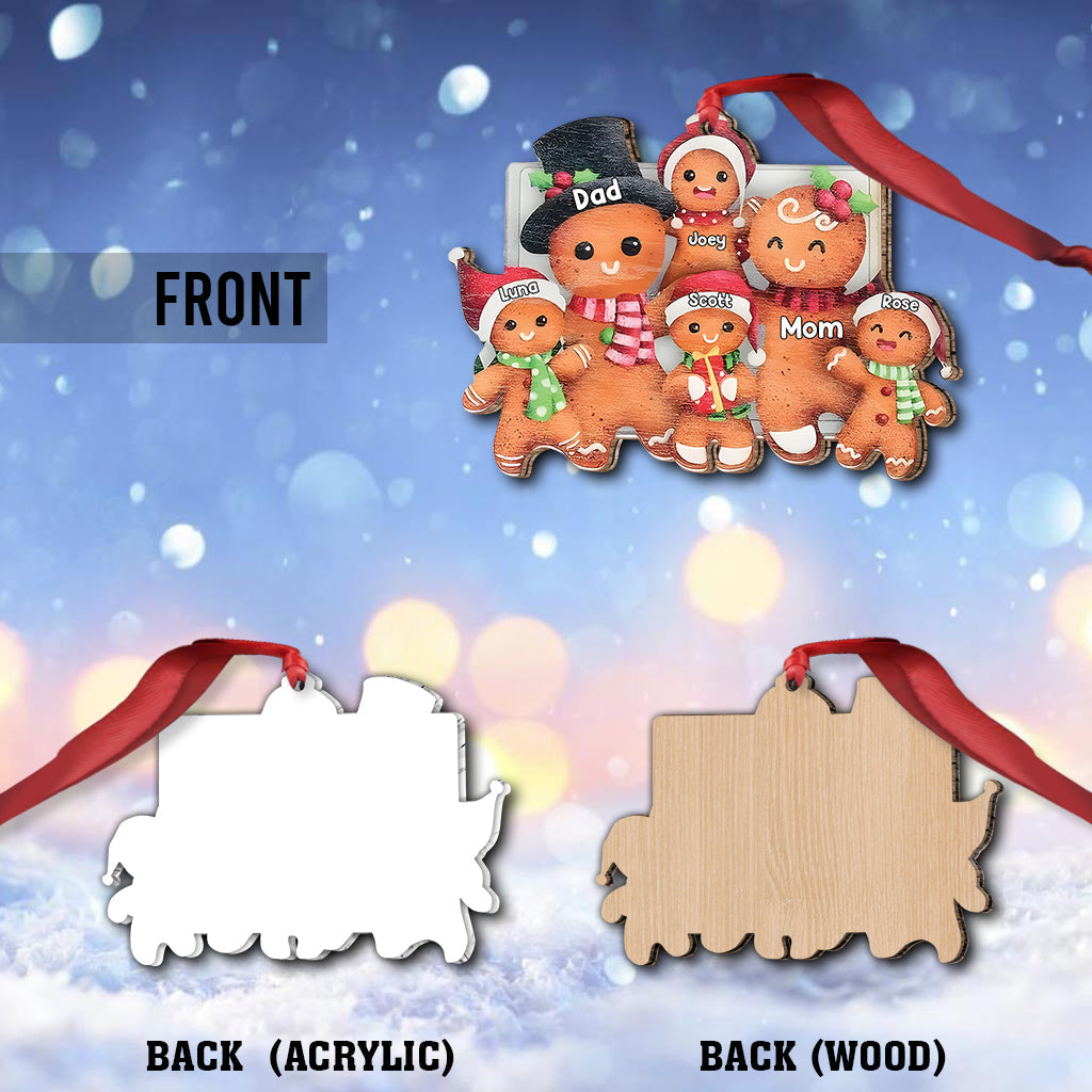 Merry Christmas - Personalized Family Ornament