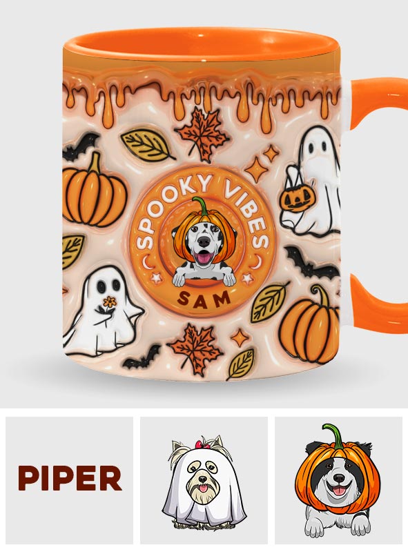 Ambiance fantomatique - Mug personnalisé pour chien