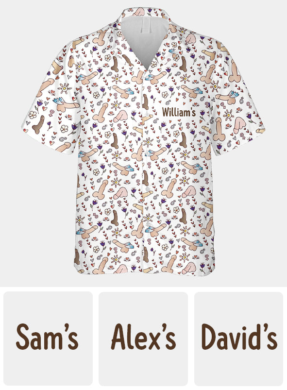 Men's LGBT Gay Pride - Personalized LGBT Support Hawaiian Shirt