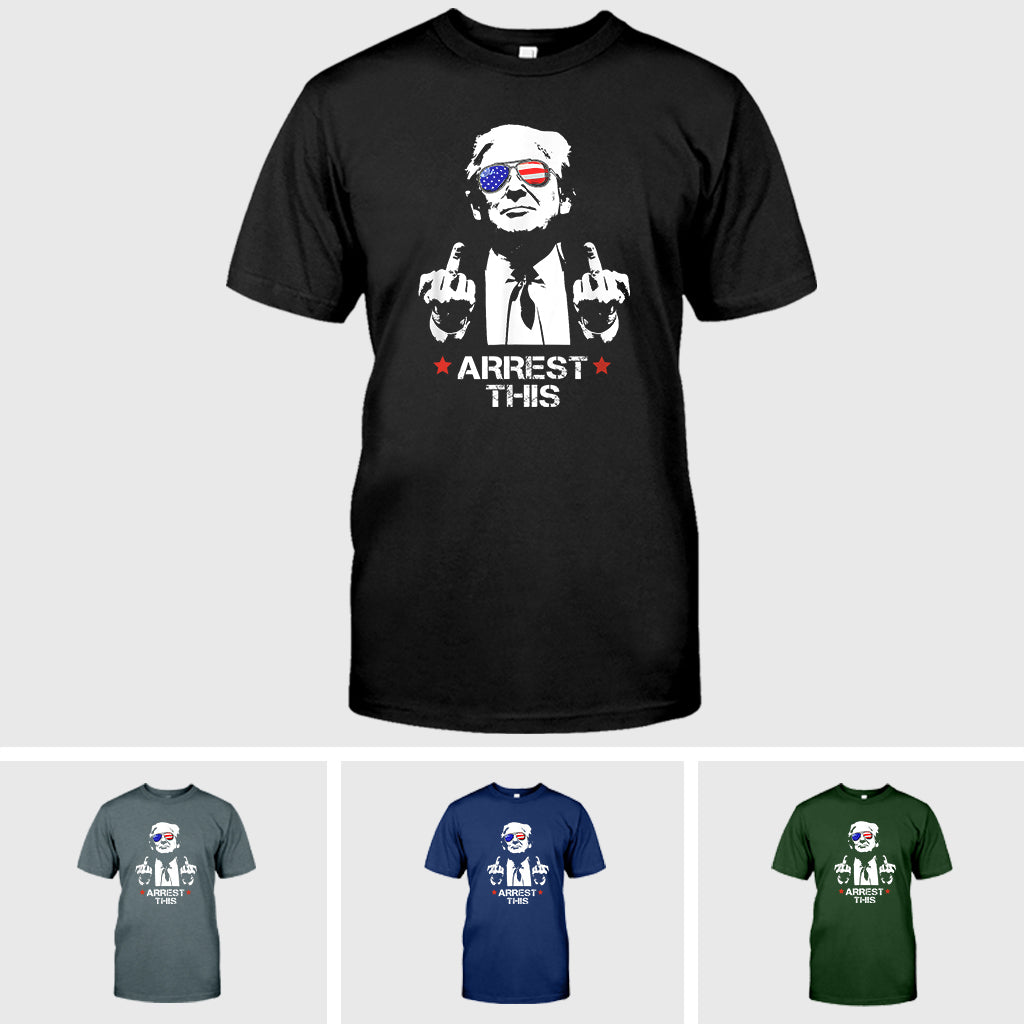 Donald Trump Arrest This Funny T-shirt, 2024 Elections Shirt, MAGA Trump 2024 Shirt For Men Women