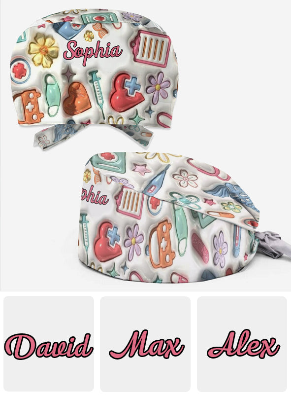 Nurse Life - Personalized Nurse Scrub Cap