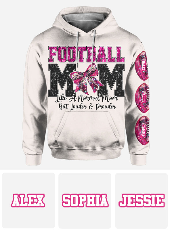 Maman de footballeur - T-shirt de football personnalisé intégral