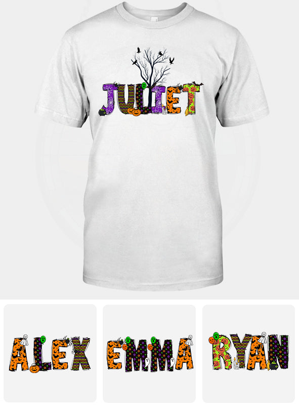 Joyeux Halloween ! T-shirt et sweat à capuche personnalisés pour enfants