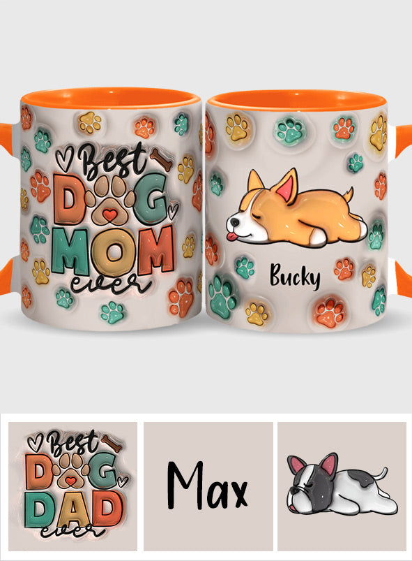Meilleure maman de chien au monde - Mug personnalisé avec motif chien